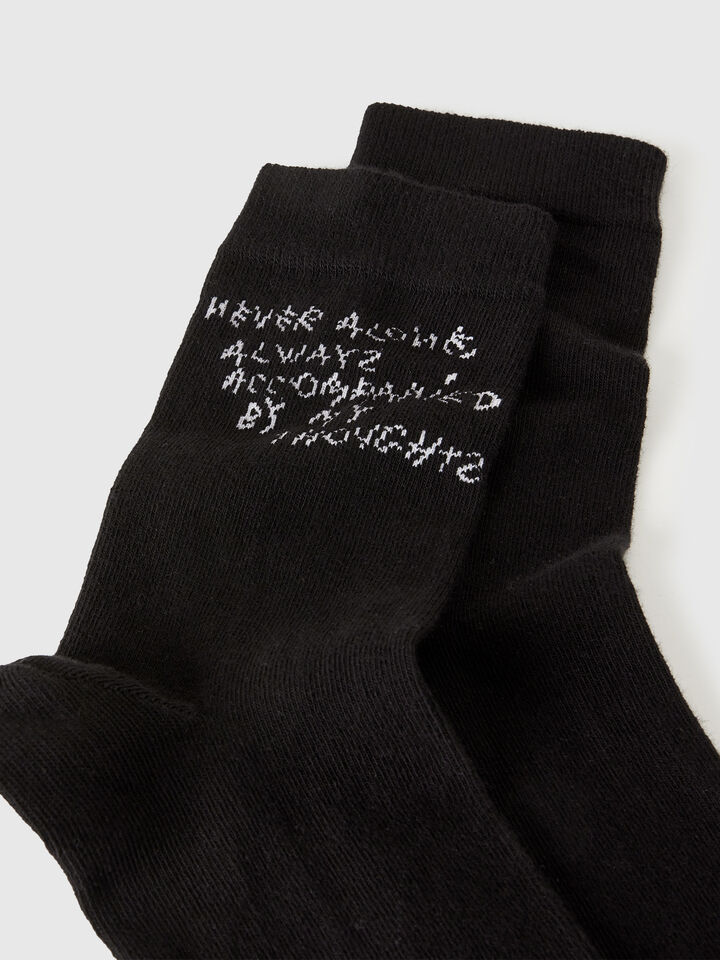 KNITTED SOCKS image number 2